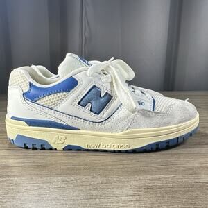 Kid’s New Balance 550 Sea Salt Pack Blue Agate Size 3